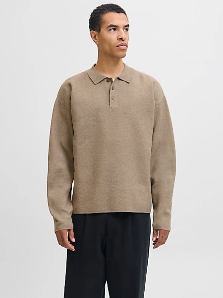 Jack & Jones Polokragenpullover "JPRBLABRADFORT KNIT POLO" günstig online kaufen