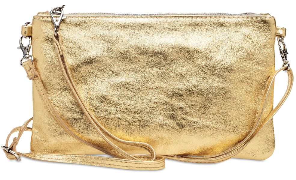 Caspar Clutch Leder Abendtasche Damen Umhängetasche günstig online kaufen