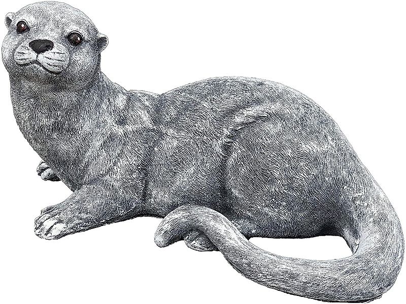 Stone and Style Gartenfigur Steinfigur Otter günstig online kaufen
