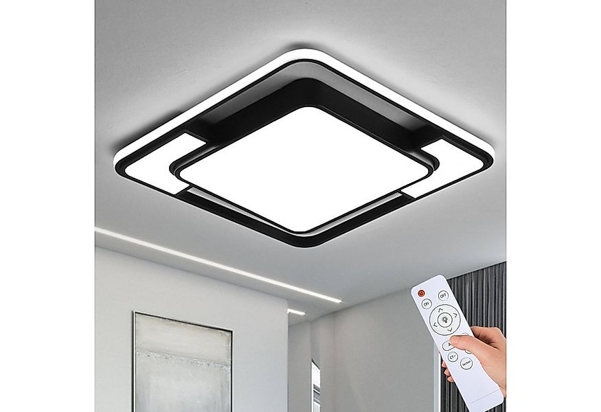 Natsen Deckenleuchte lampe LED Deckenlampe, 90W Warmweiß bis Kaltweiß 3000K günstig online kaufen