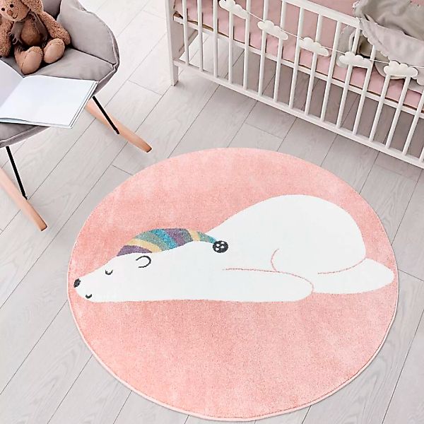 Carpet City Kinderteppich »ANIME921«, rund, 11 mm Höhe, Kinderzimmer Teppic günstig online kaufen