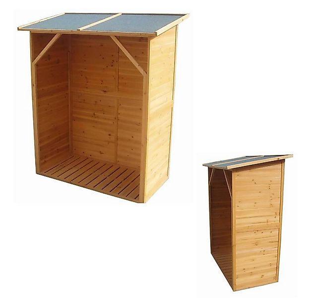 Mucola Kaminholzregal XXL HOLZ Kaminholzregal Brennholzregal Kaminholz Bren günstig online kaufen