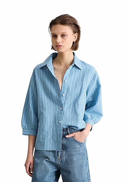 Marc OPolo DENIM Langarmbluse "aus Leinen-Baumwolle-Mix" günstig online kaufen