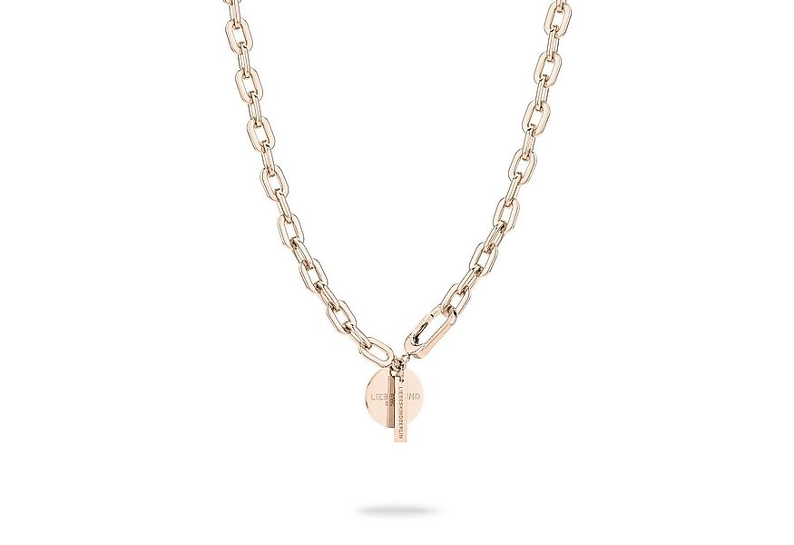 Liebeskind Berlin Kette mit Anhänger The Double Tag Edelstahl günstig online kaufen