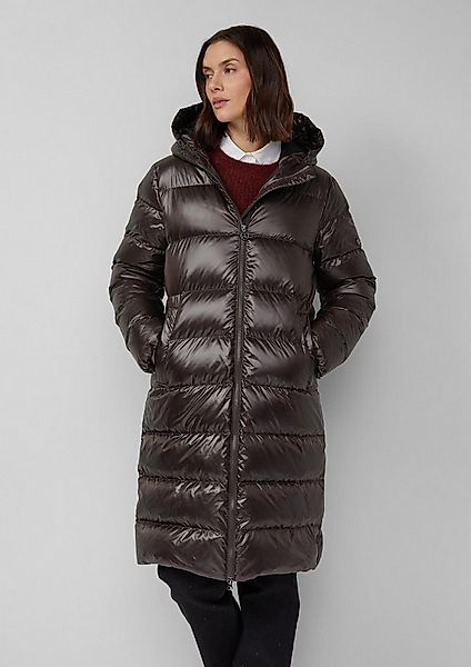 s.Oliver Wintermantel Outdoor-Mantel Kapuzen-Steppmantel mit recycelter Dau günstig online kaufen