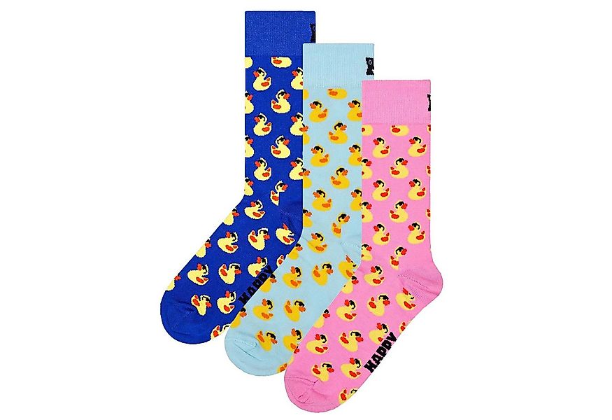 Happy Socks Kurzsocken Unisex Socken 3er Pack Baumwolle (Packung, 3er Pack) günstig online kaufen