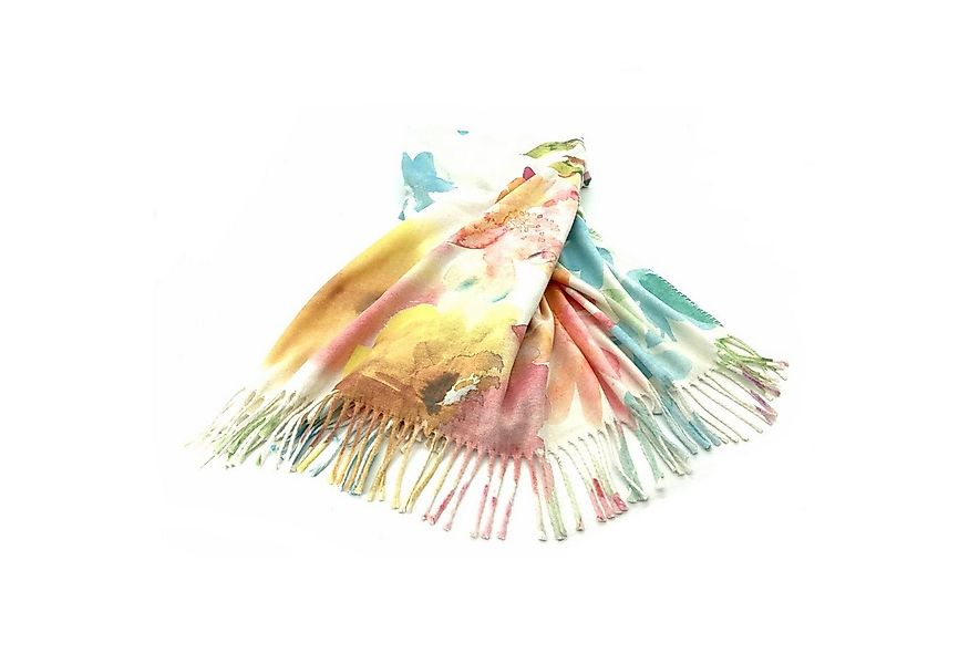 Wohndecke Hochwertige Fransen Kuscheldecke Flowers Garten, heimtexland, Nat günstig online kaufen