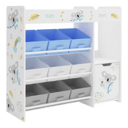 en.casa Kinderregal, »Søndreland« mit 9 Faltboxen günstig online kaufen