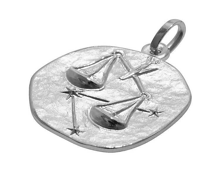 trendor Kette mit Anhänger Sternzeichen Waage mit 925 Silber Ø 16 mm günstig online kaufen