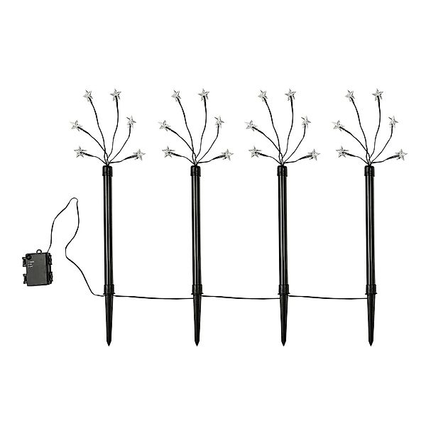 GartenHero Gartenstecker LED Gartenstecker Lichterkette Sternenlicht günstig online kaufen