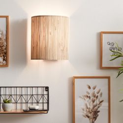 Brilliant Wandleuchte Wimea Natur 26 cm x 12 cm x 23 cm günstig online kaufen
