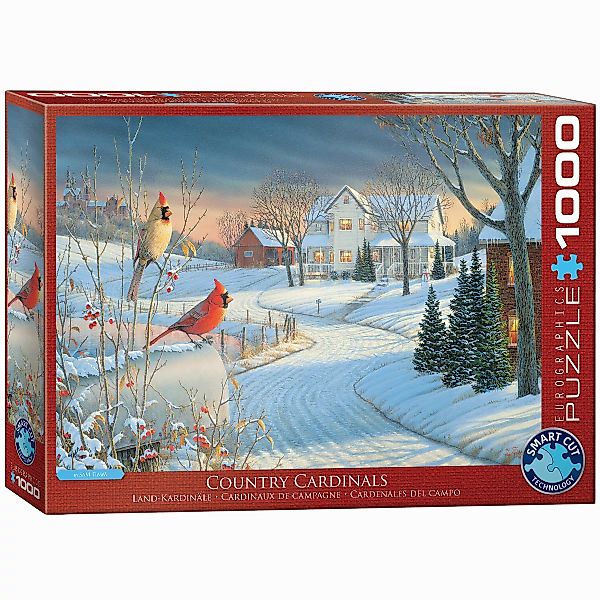 Landkardinäle Von Sam Timm 1000 Teile Puzzle günstig online kaufen