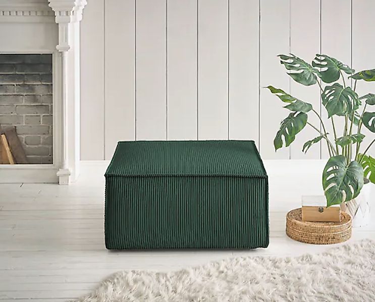 Home affaire Hocker »SHERWOOD« Hocker quadratisch, ideale Ergänzung zum Lov günstig online kaufen
