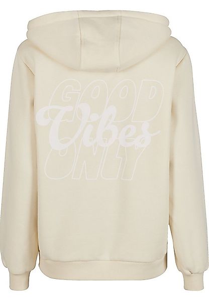 Miss Tee Kapuzensweatshirt Miss Tee Good Vibes Ladies Fluffy Hoody günstig online kaufen