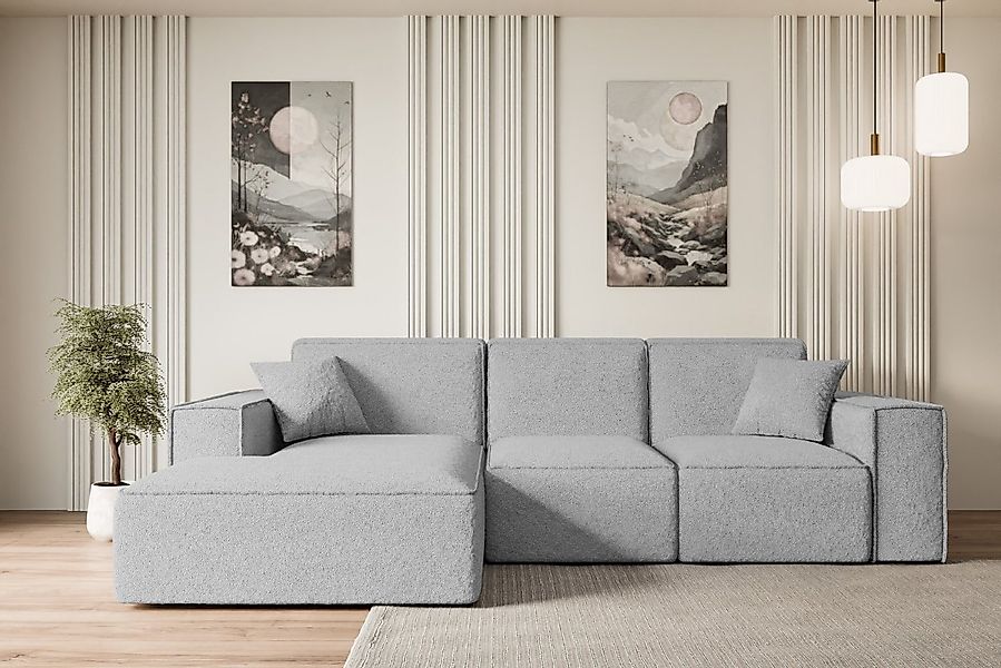 ALTDECOR Ecksofa SERRA-L-S, Couch mit Schlaffunktion, Wohnzimmer - Wohnland günstig online kaufen
