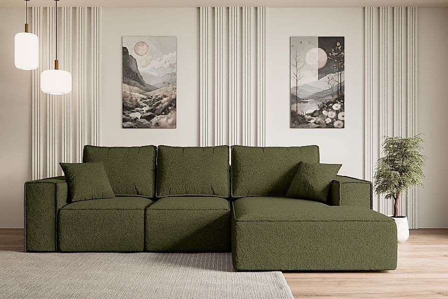 ALTDECOR Ecksofa SERRA-L-S, Couch mit Schlaffunktion, günstig online kaufen