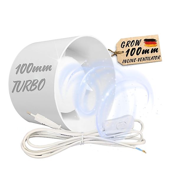 TronicXL Radialventilator 100mm Abluft Grow Lüfter günstig online kaufen