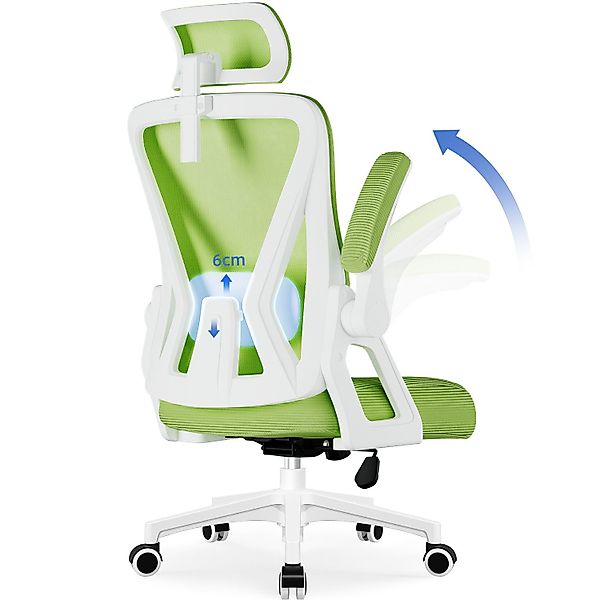 Adormii Bürostuhl Ergonomischer Bürostuhl mit klappbaren günstig online kaufen