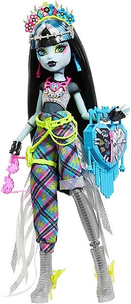 MonsterHigh™ Anziehpuppe Monsterfest Frankie Stein mit Festival-Outfit günstig online kaufen