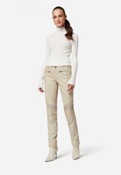 RICANO Lederhose Donna Lederhose mit Biker-Elementen günstig online kaufen
