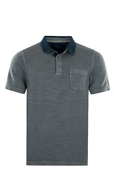 Hajo Poloshirt Herren Poloshirt Popcorn-Struktur günstig online kaufen