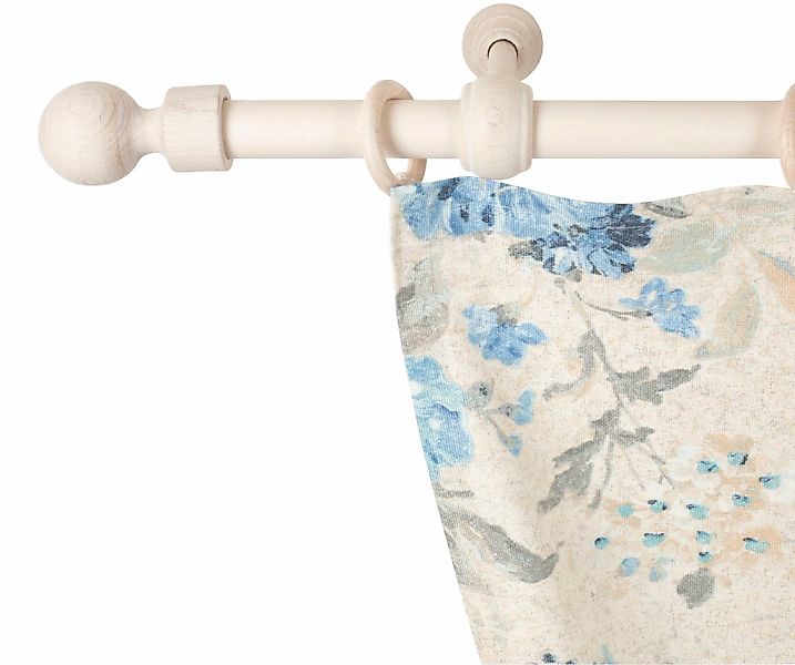 SN DECO GROUP Gardinenstange "Giro" 1 läufig-läufig Fixmaß 28 mm, Holz, ver günstig online kaufen