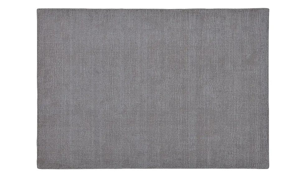 Handweb-Teppich  Vinaya ¦ grau ¦ Wolle ¦ Maße (cm): B: 160 Teppiche > Einfa günstig online kaufen