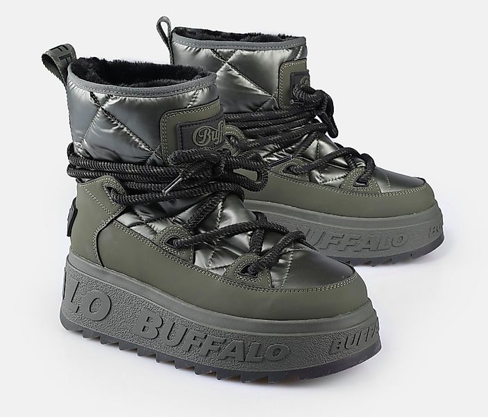 Buffalo ELIZA Snowboots Winterboots, Schnürboots, Schlupfboots mit Warmfutt günstig online kaufen