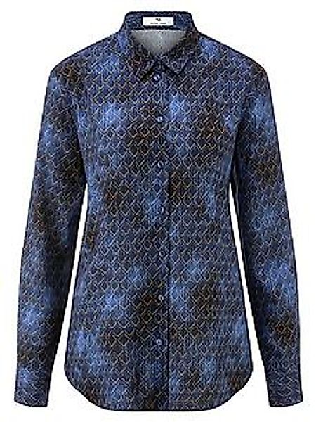 Long-Bluse Peter Hahn blau günstig online kaufen