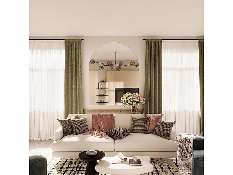 MySpiegel.de Wandspiegel Rahmenloser Rundbogenspiegel in der Stärke 5 mm mi günstig online kaufen