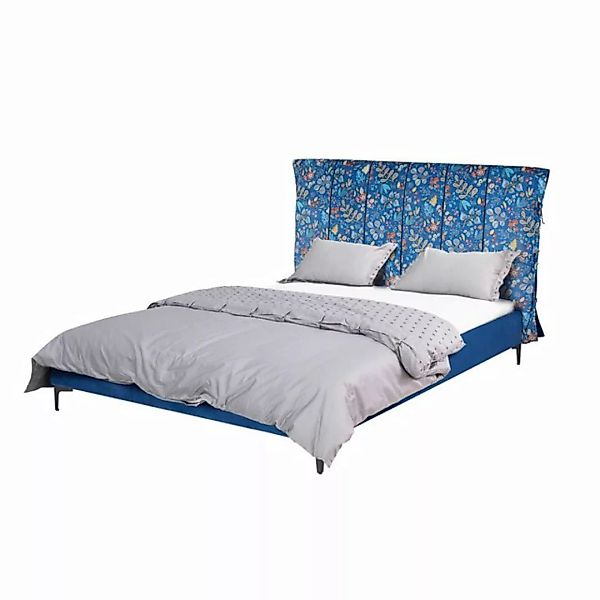 HTI-Living Bettgestell Doppelbett 140 x 200 cm Roxbury Blue Fantasy (Stück, günstig online kaufen