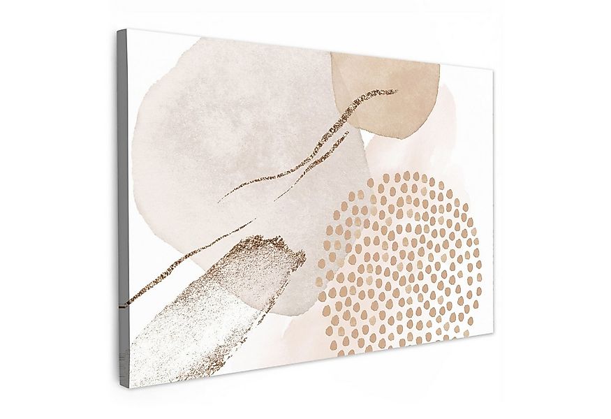 OneMillionCanvasses® Leinwandbild Aquarell - Beige - Pastell - Modern - Abs günstig online kaufen