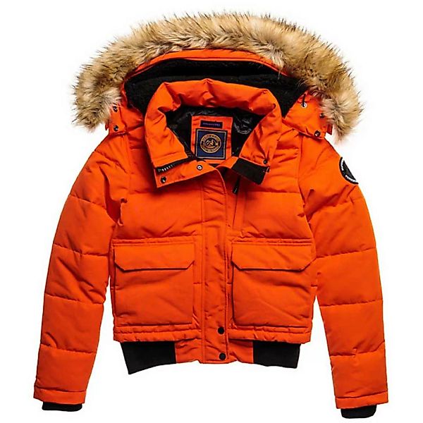 Superdry Everest Bomber Jacke M Orange günstig online kaufen