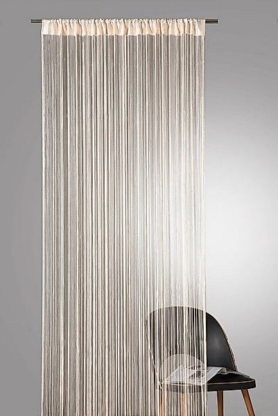 heimtexland Fadenvorhang Türvorhang Fadengardine Raumteiler Fadenstores (1 günstig online kaufen