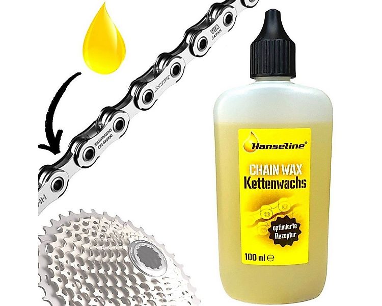 Hanseline Fahrrad-Montageständer Hanseline Fahrrad Chain Wax Schmiermittel günstig online kaufen