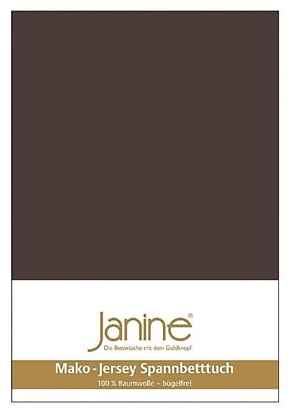 Janine Spannbettlaken Janine Mako Jersey Spannbetttuch günstig online kaufen