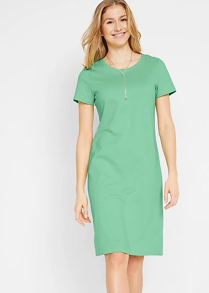 bonprix Jerseykleid Packung, 2 tlg. tlg. casual Stil, im 2er-Pack, aus Baum günstig online kaufen