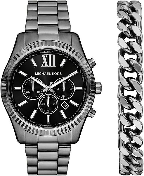 MICHAEL KORS Chronograph LEXINGTON MK9217SET, (Set, 2-tlg., mit Armband), Q günstig online kaufen