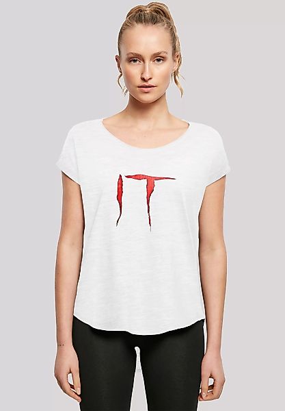 F4NT4STIC T-Shirt "Long Cut T-Shirt IT Film ES Stephen King Distressed Logo günstig online kaufen