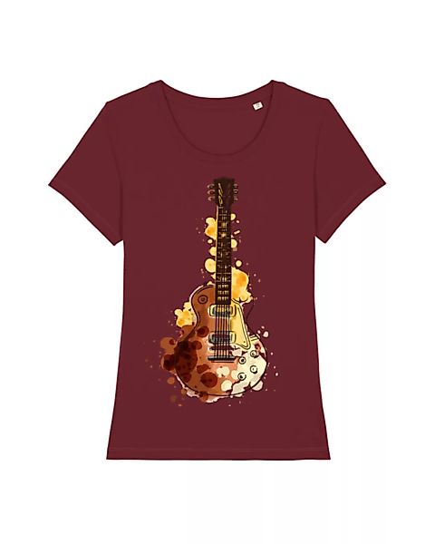 Watercolor Guitar | T-shirt Damen günstig online kaufen