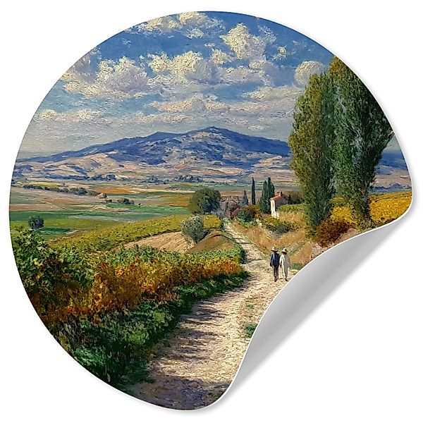 MuchoWow Wandsticker Menschen - Wandern - günstig online kaufen