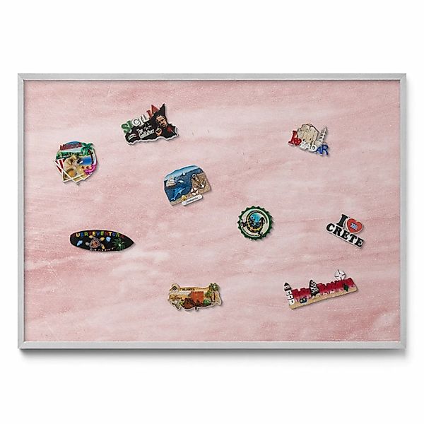 Tulup Magnettafel Bedruckte Magnettafel für die Wand Pastellfarbene Felsstr günstig online kaufen