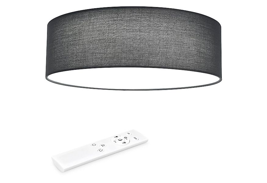 Navaris Deckenleuchten LED Deckenleuchte rund mit Fernbedienung - verstellb günstig online kaufen