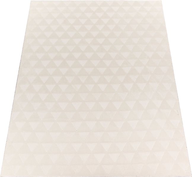 Paco Home Teppich "Haarlem 942" rechteckig 10 mm Höhe Kurzflor, Uni Farben, günstig online kaufen