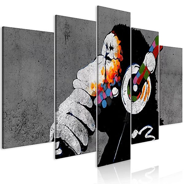 artgeist Wandbild Hot Rhythms (5 Parts) Wide mehrfarbig Gr. 200 x 100 günstig online kaufen
