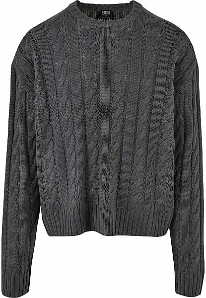 URBAN CLASSICS Fleecepullover "Urban Classics Herren Boxy Sweater", 1 Stk. günstig online kaufen