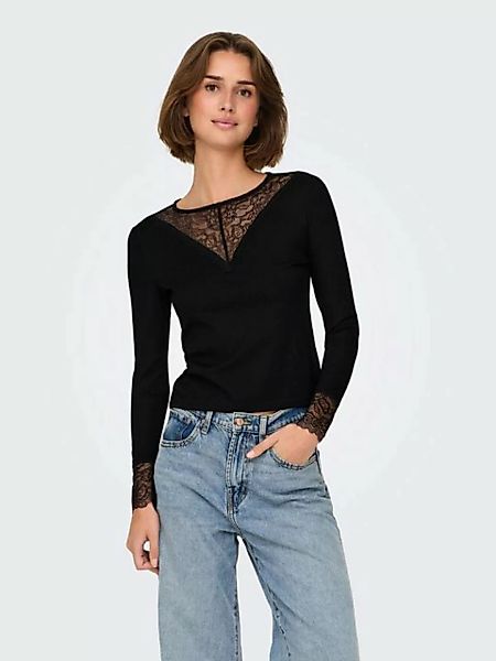 JDY Spitzenshirt JDYROXY L/S LACE TOP JRS NOOS günstig online kaufen