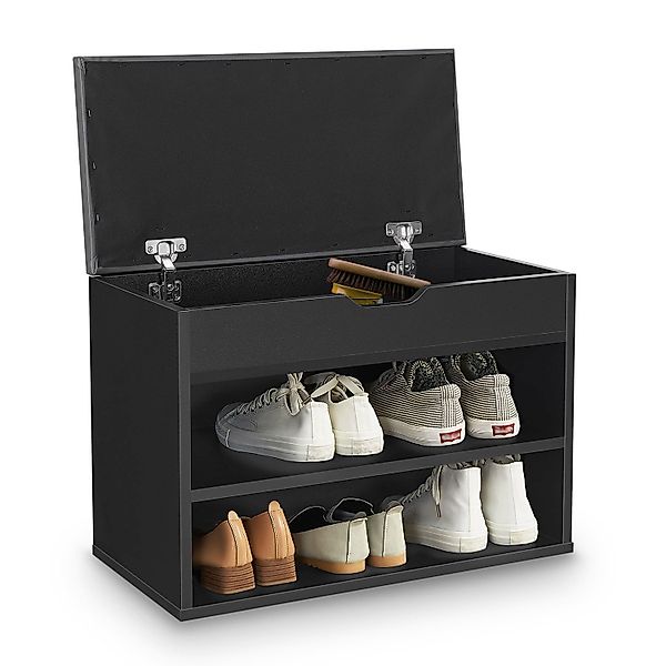 Juskys Schuhregal, mit Klappdeckel, für 6 günstig online kaufen