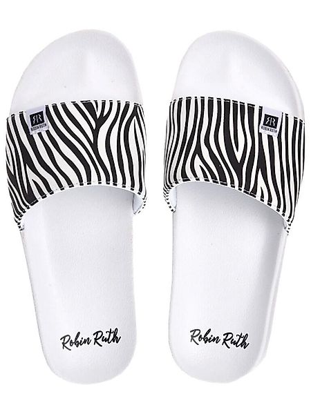 Robin Ruth Slipper Damen Slipper Sandale mit flacher Sohle - Badeschuhe Bad günstig online kaufen