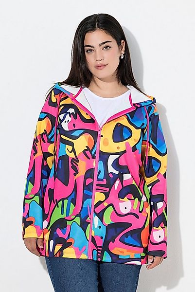 Angel of Style Sweatjacke Hoodie-Jacke Sweat Alloverdruck Kapuze günstig online kaufen